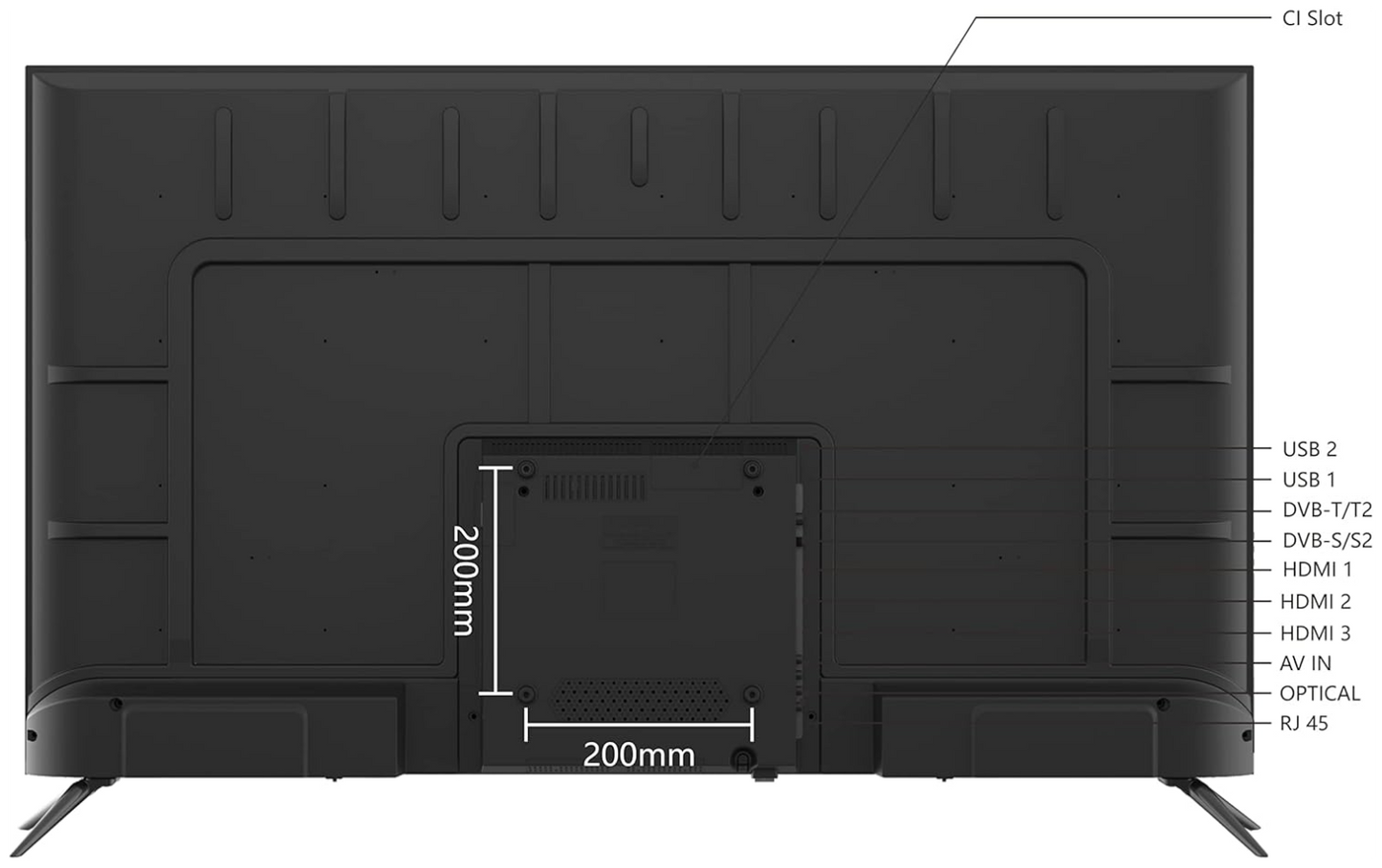 Smart Tech TV LED 4K UHD 65"
