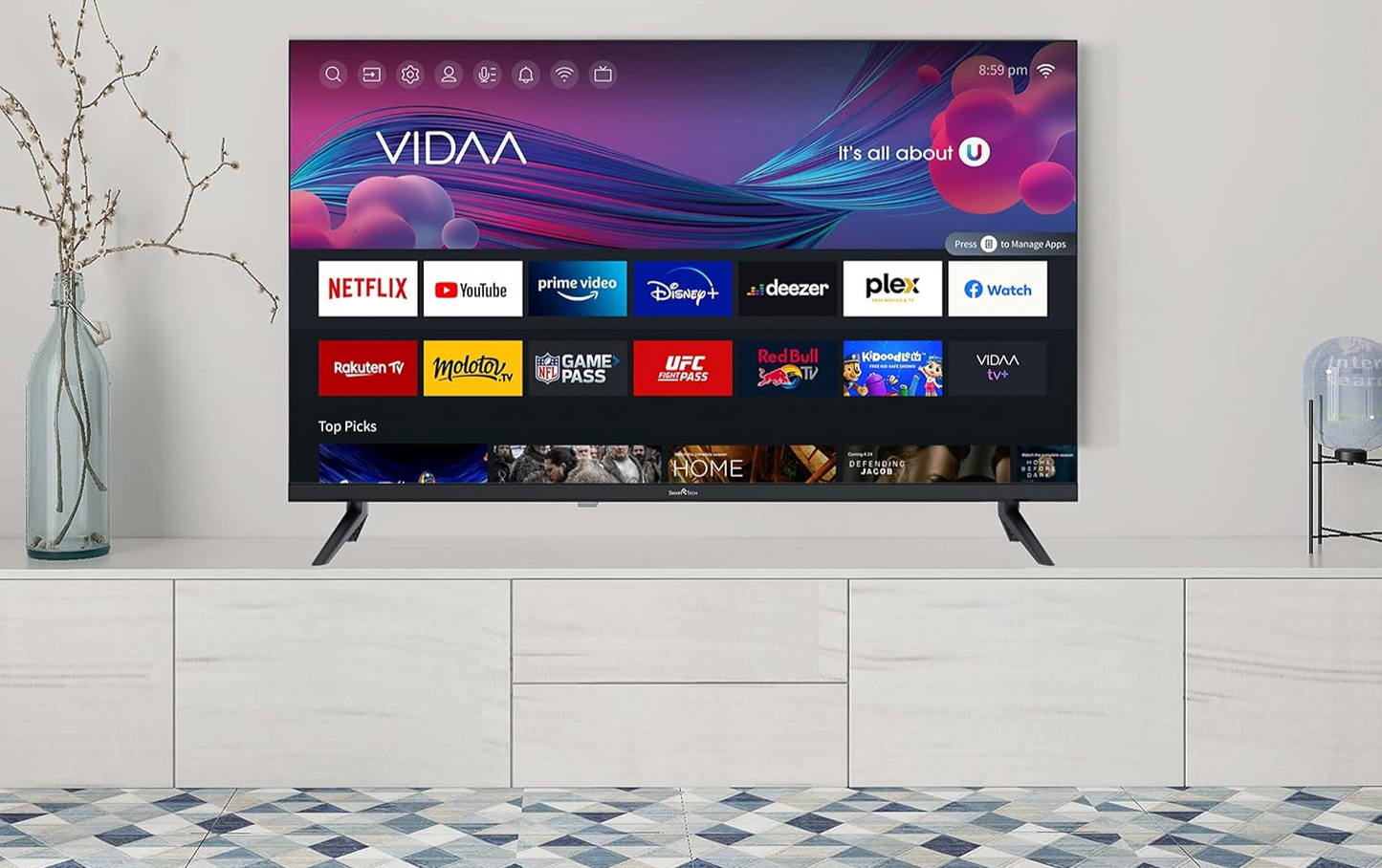 Smart Tech TV LED 4K UHD 50"