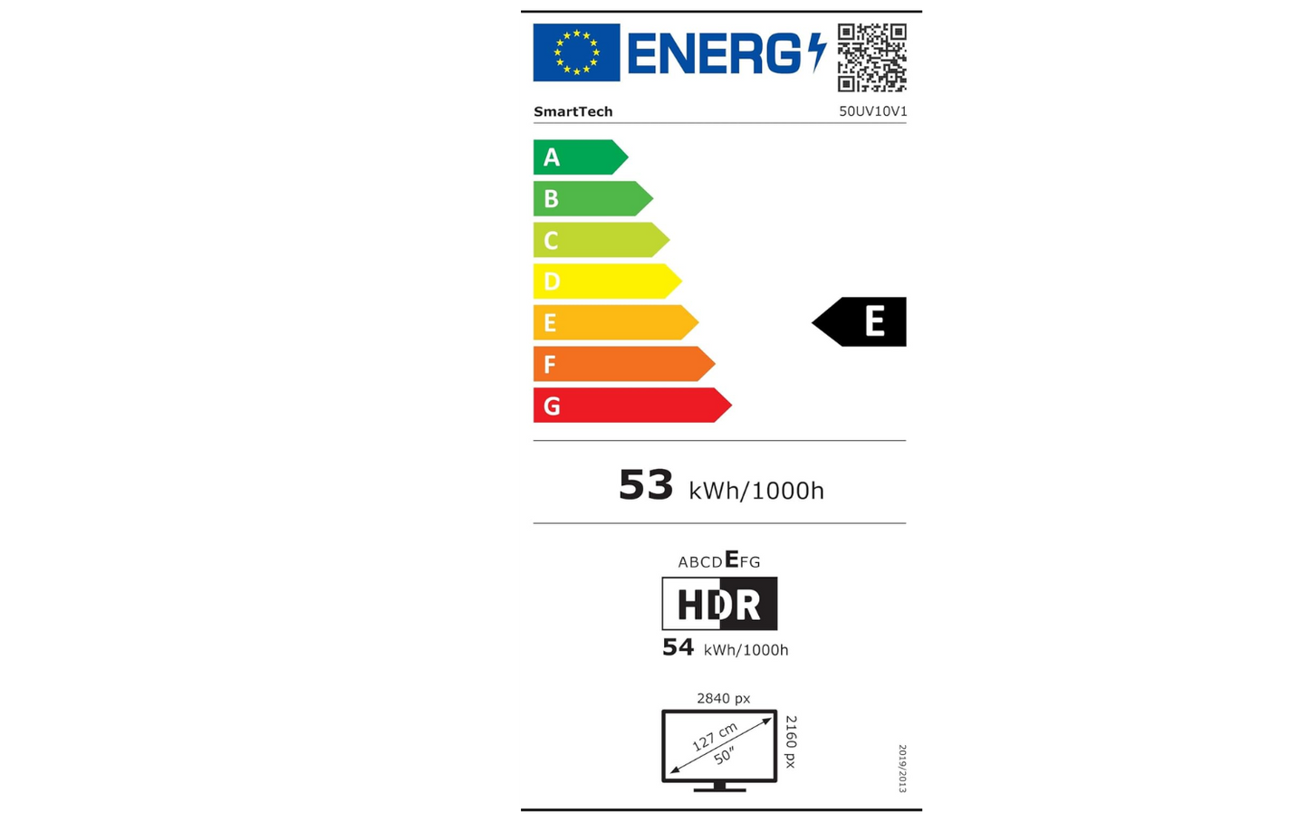 Smart Tech TV LED 4K UHD 65"