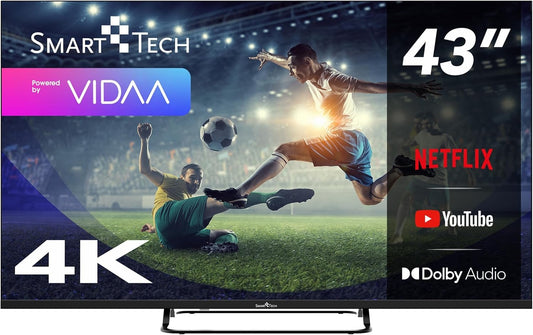 Smart Tech TV LED 4K UHD 43"